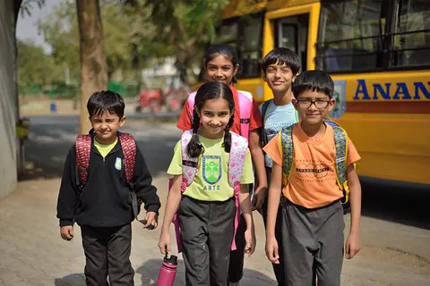 Transportation at Anand Niketan Satellite Campus