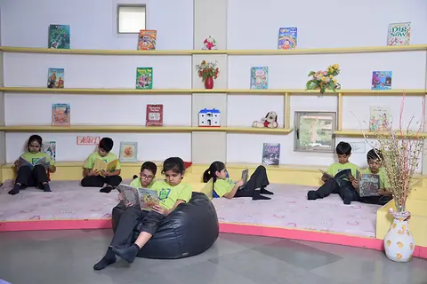 Browsing Room at Anand Niketan Satellite Campus