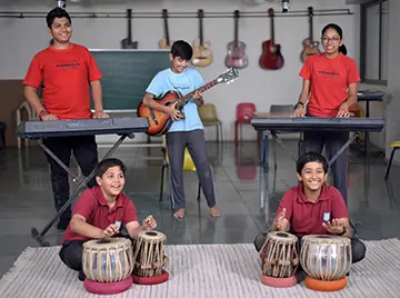 Music, Dance and Drama at Anand Niketan Satellite Campus