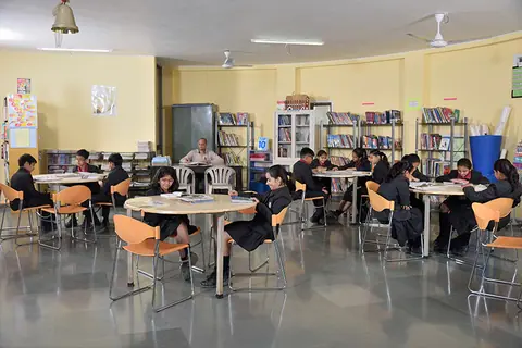 Library at Anand Niketan Satellite Campus